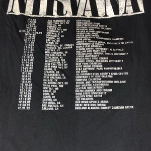 Nirvana t shirt